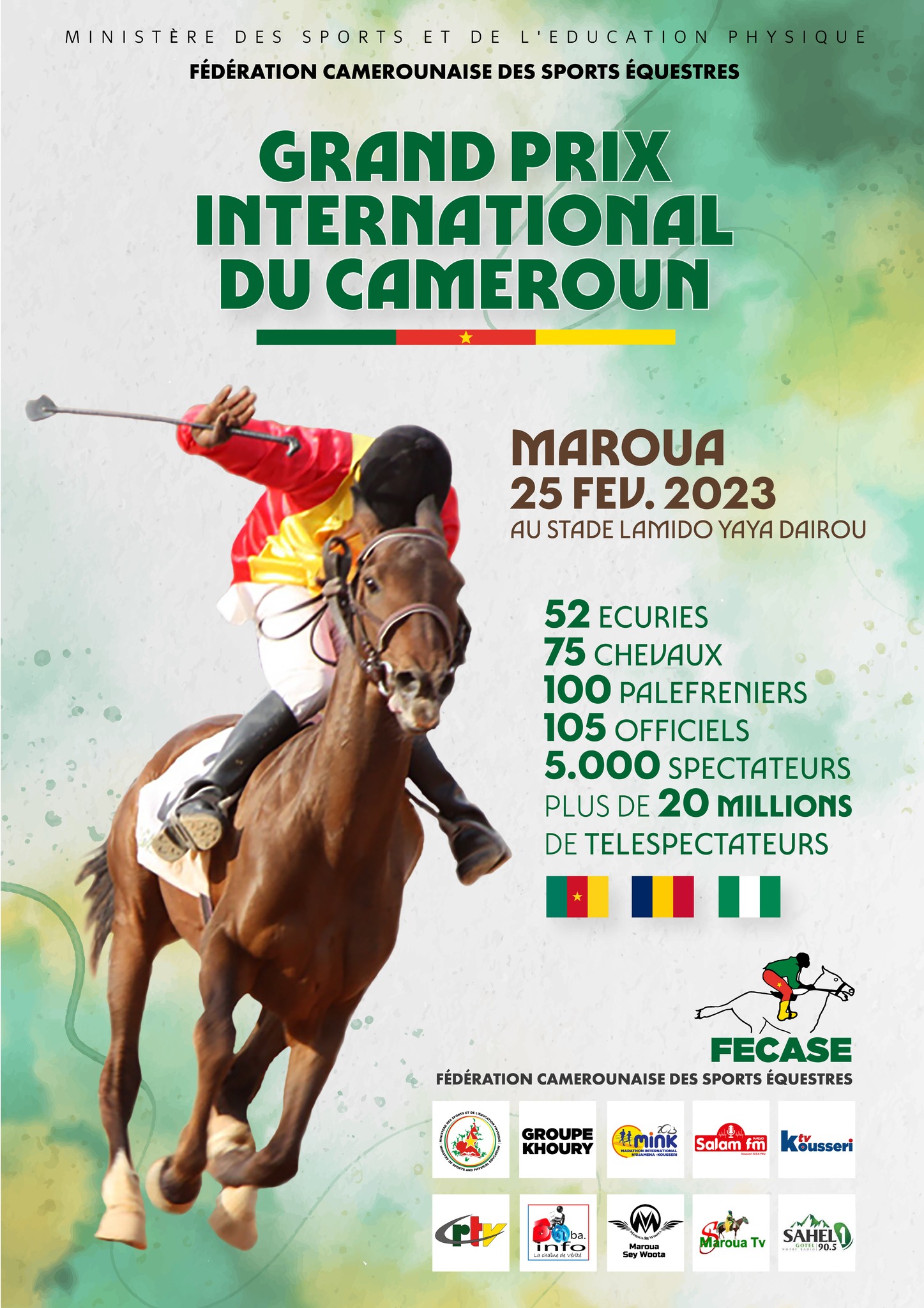Grand Prix International du Cameroun du 25 Fév 2023 à Maroua